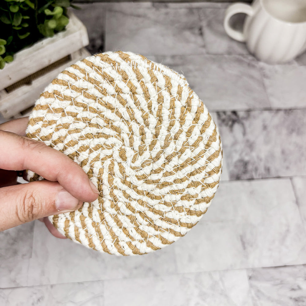 Fall Fabric Coasters