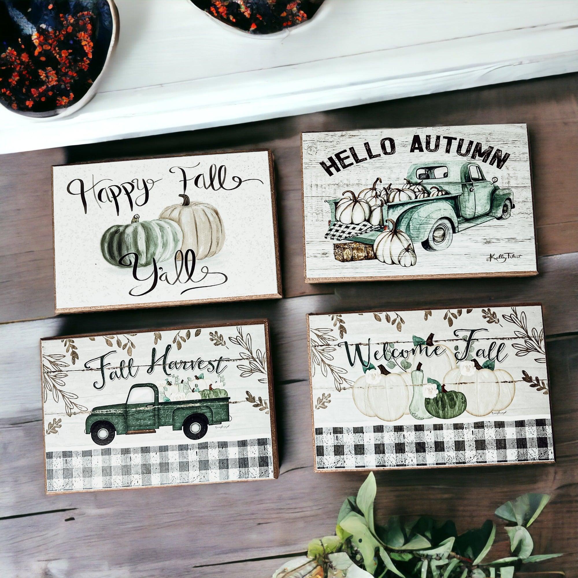 Welcome Fall Sign