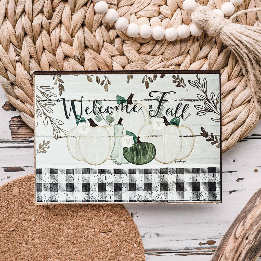 Welcome Fall Sign